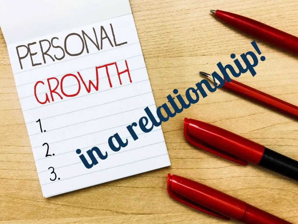 personal growth while in a relationship