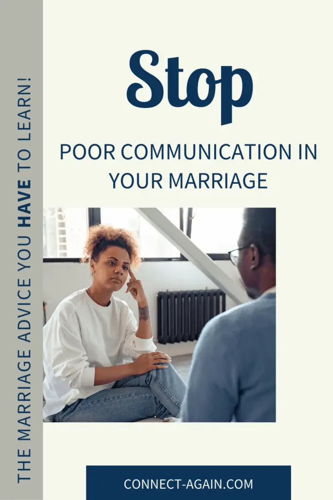 stop marriage communication problems