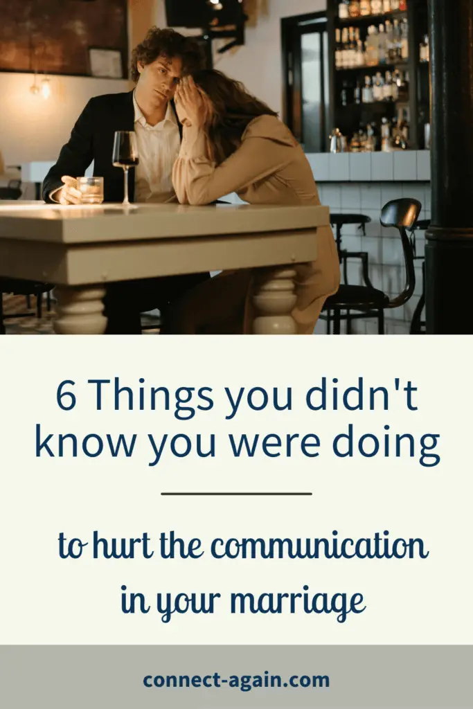 communication problems in marriage
