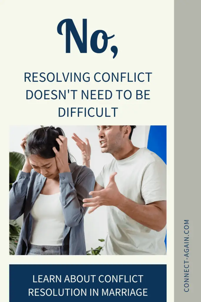 conflict resolution in marriage