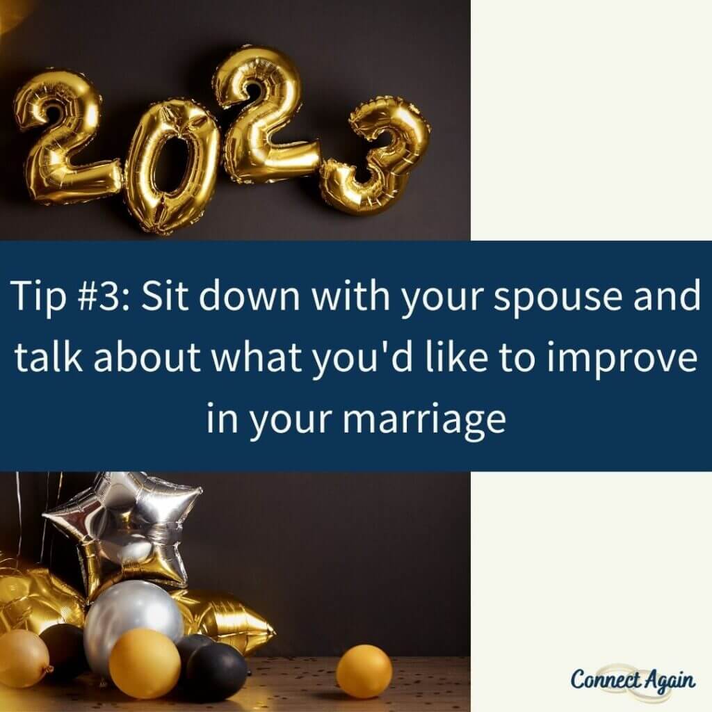 an idea for a new years resolutions for couples