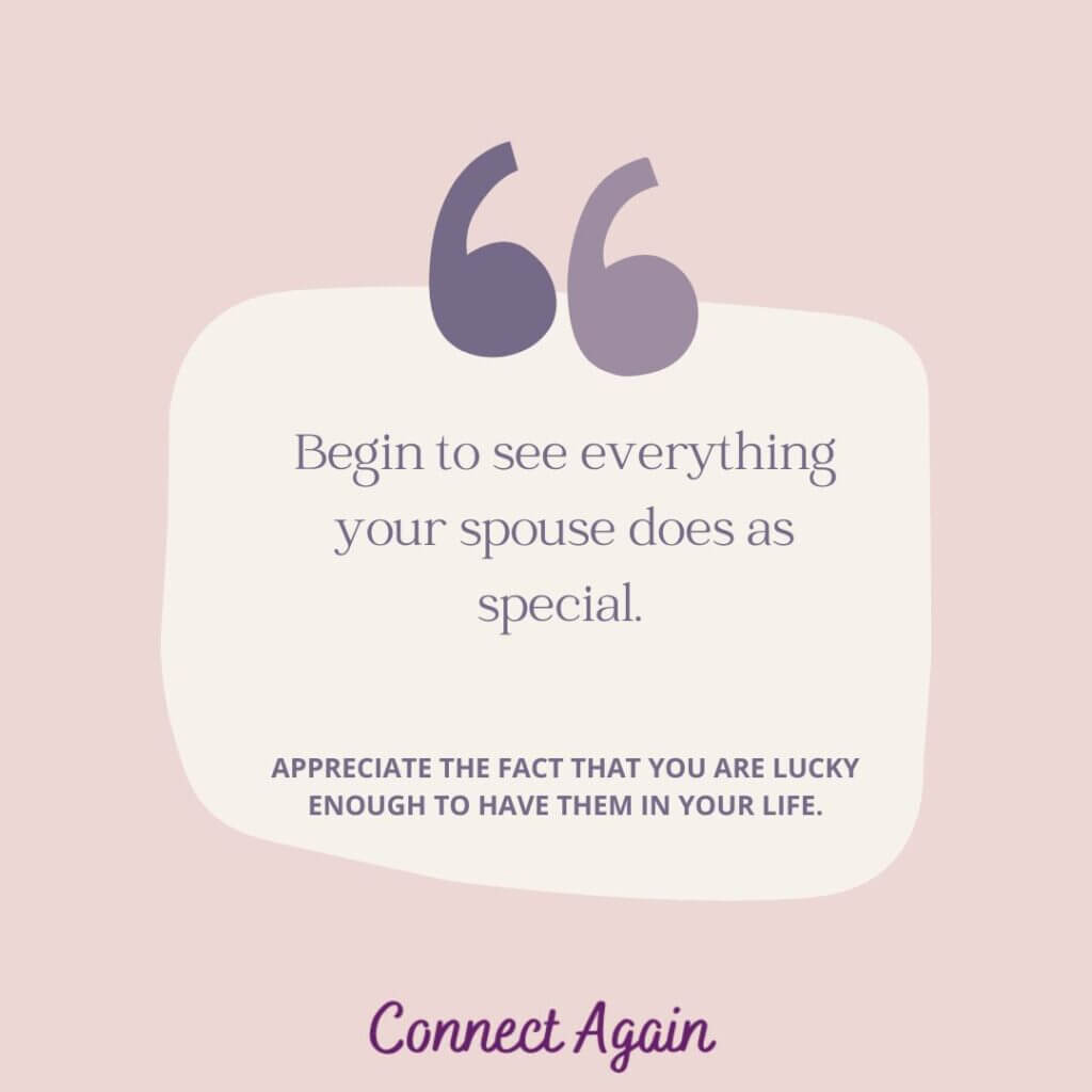 quote about appreciation and emotional intimacy in marriage