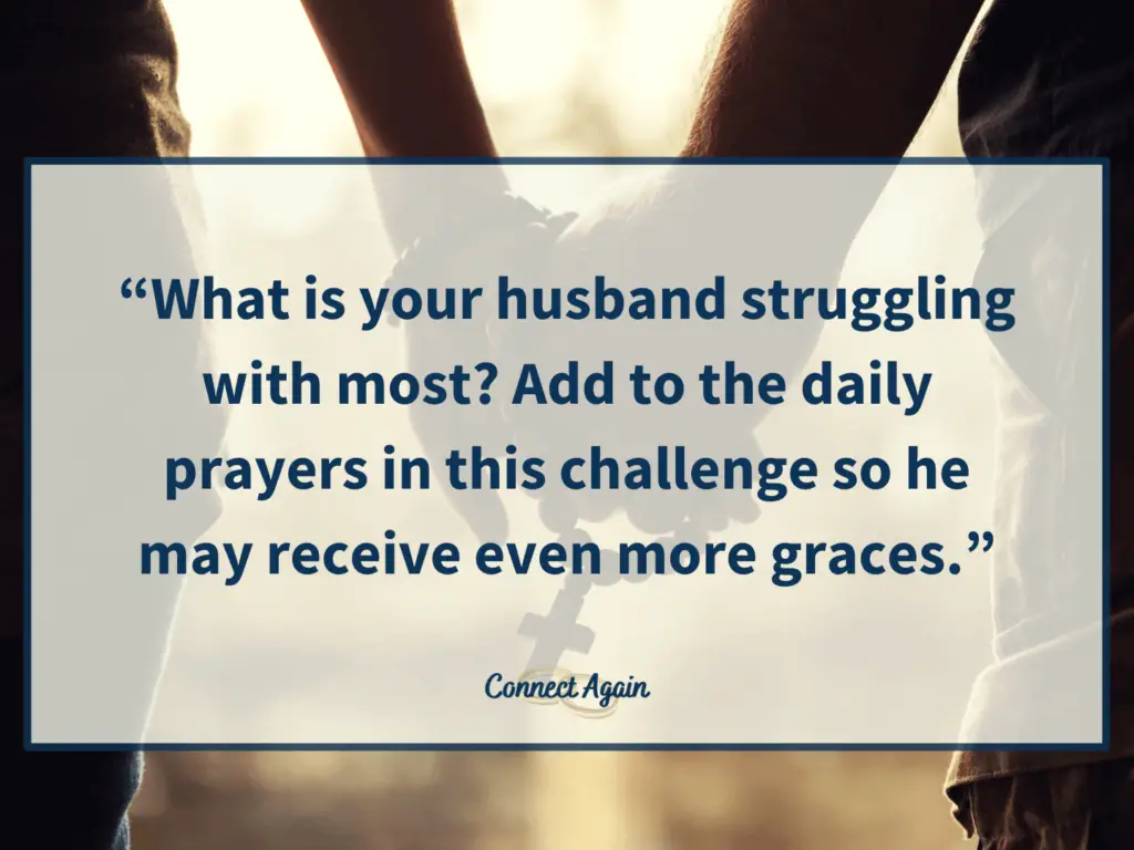 What is the 30 day prayer challenge for husbands?
