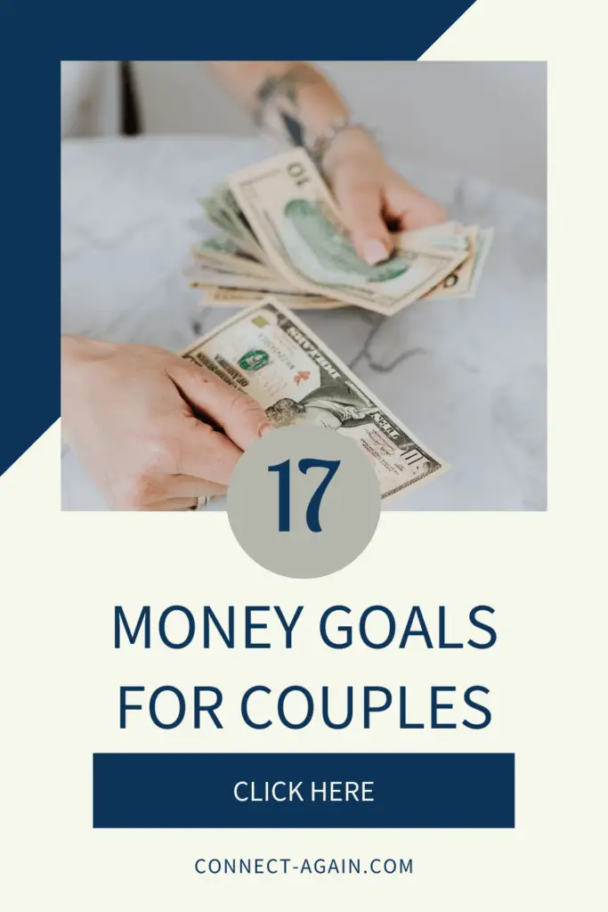 couple money goals pin