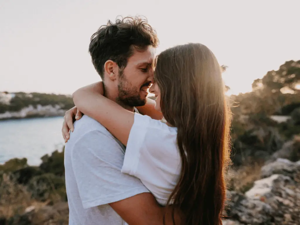 couple thinking "marriage is work but worth it"