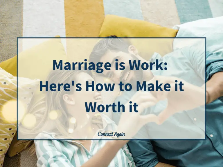 marriage is work