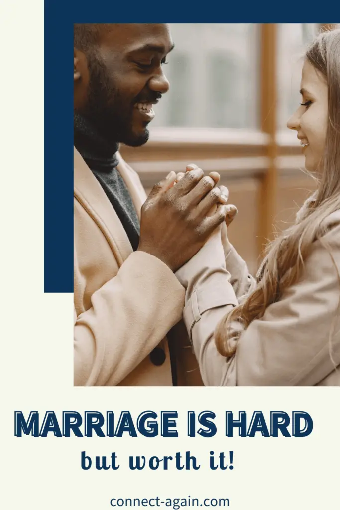 marriage is hard but worth it pin