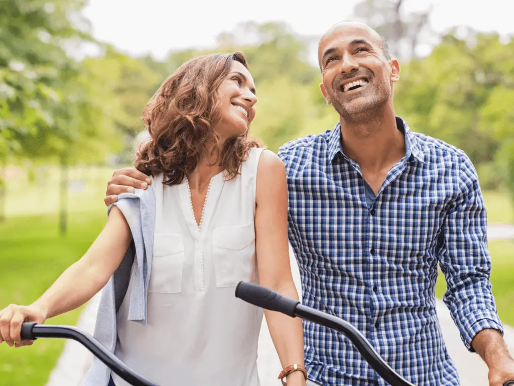 couple thinking "putting your spouse first is important"