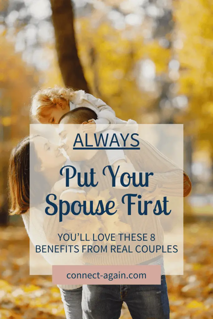 putting your spouse first pin