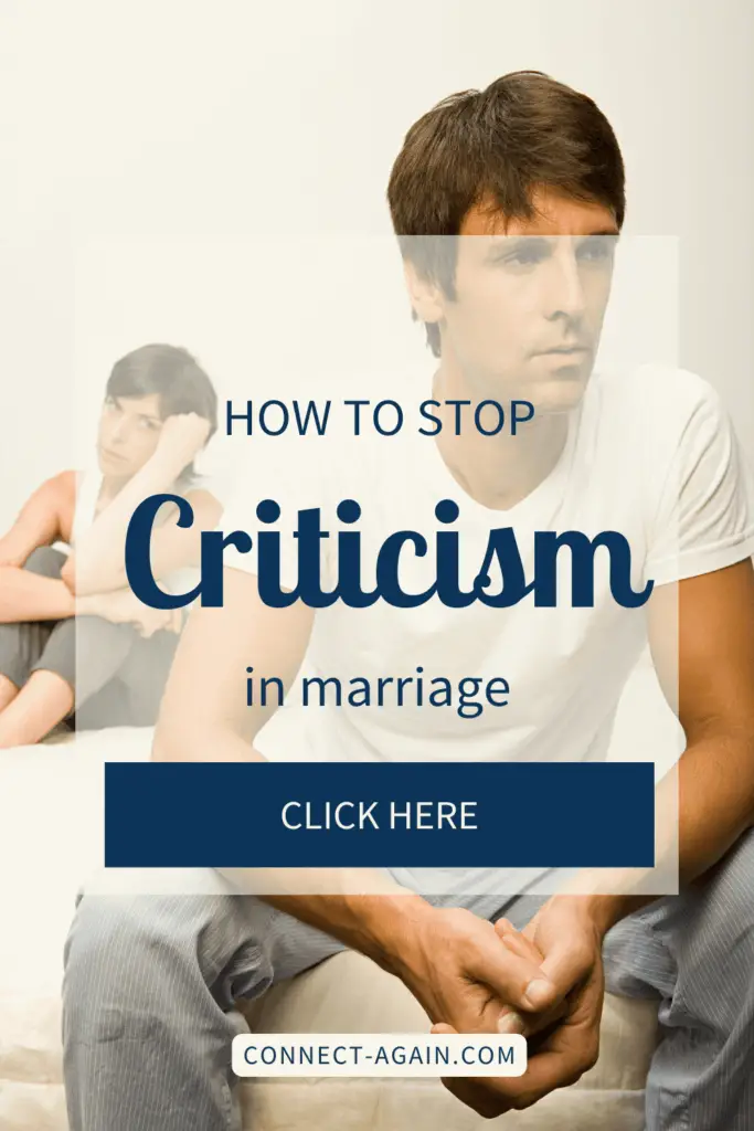 how to stop criticism in marriage pin