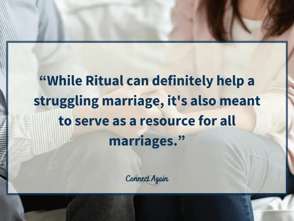 quote about Ritual therapy