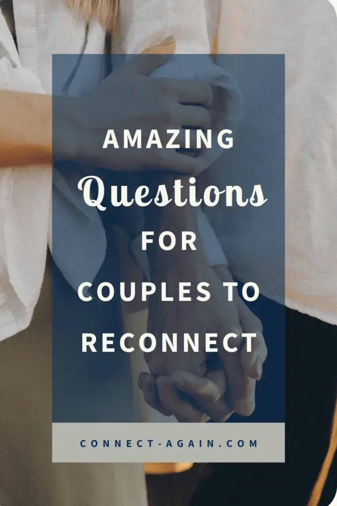 reconnecting with your spouse questions pin