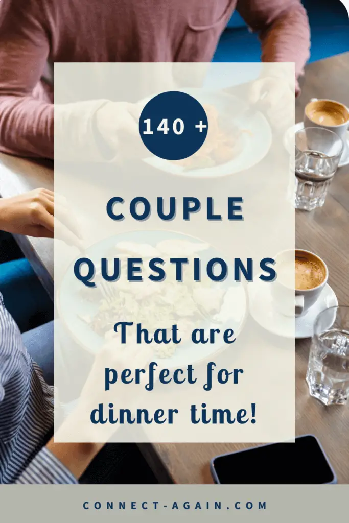dinner conversation starters for couples pin