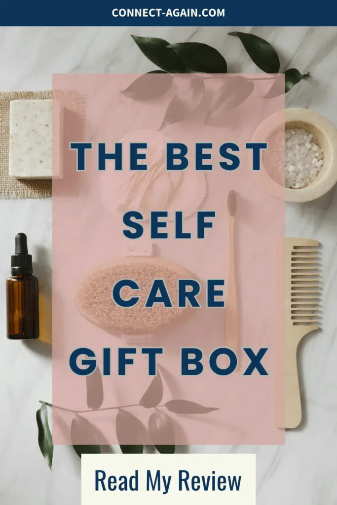 self care gift box pin