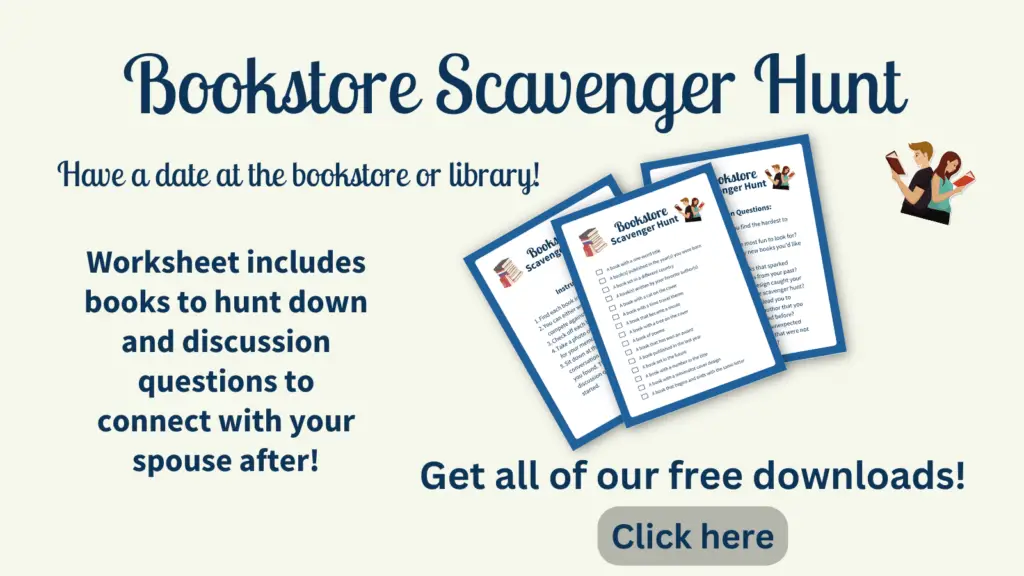 bookstore scavenger hunt worksheet